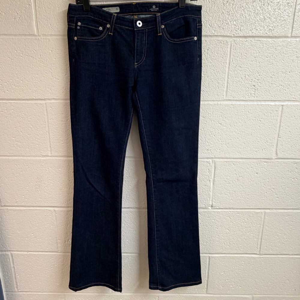 AG Women The Angel Bootcut Jeans 28R Dark Wash Indigo Stretch Denim Made in USA